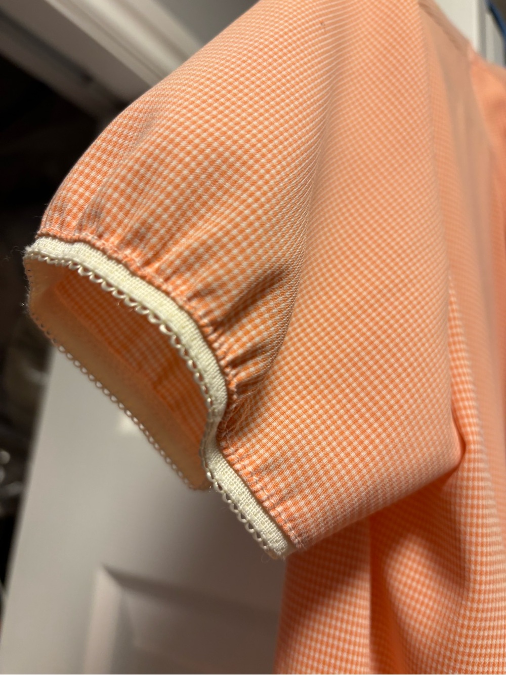 Women's Peach Bow-Neck Romper - Stylish Sleepwear & Loungewear - Picture 4 of 5